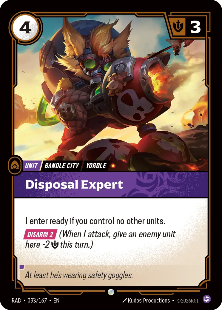 Disposal Expert — Radiance — Riftbound
