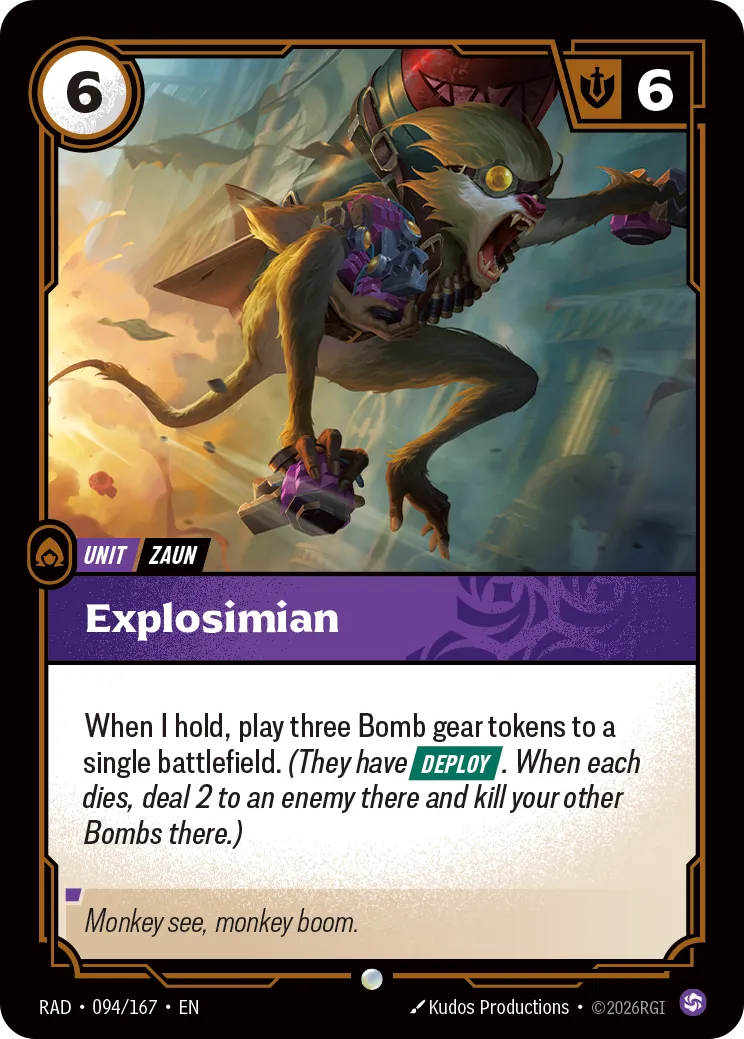 Explosimian — Radiance — Riftbound