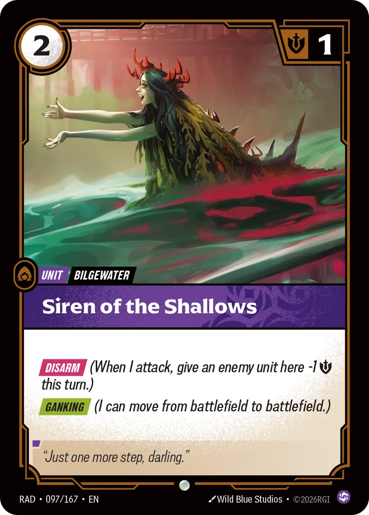 Siren of the Shallows — Radiance — Riftbound