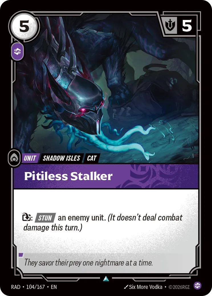 Pitiless Stalker — Radiance — Riftbound