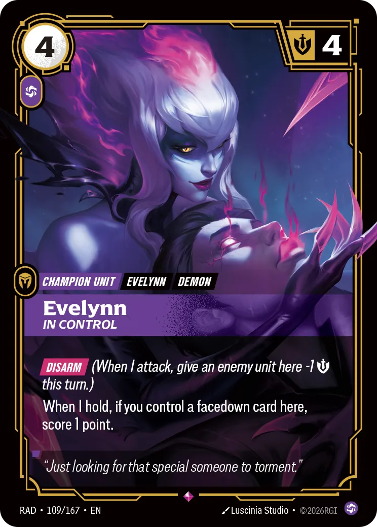 Evelynn - In Control — Radiance — Riftbound