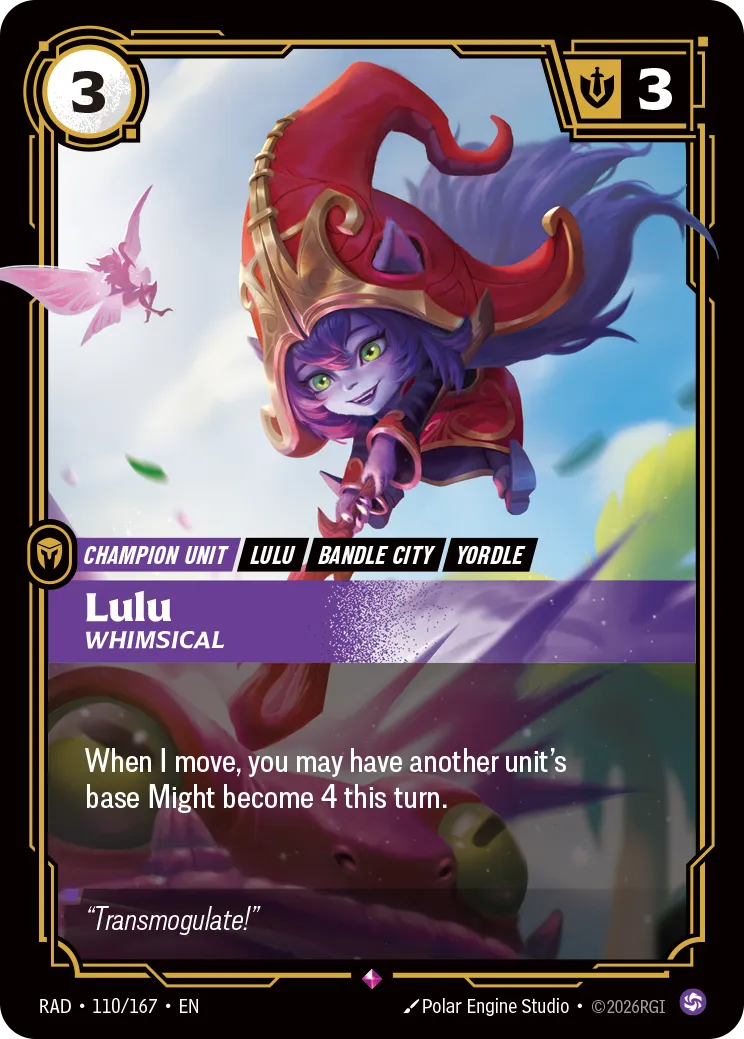 Lulu - Whimsical — Radiance — Riftbound
