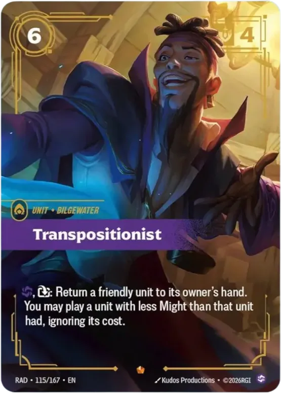 Transpositionist — Radiance — Riftbound