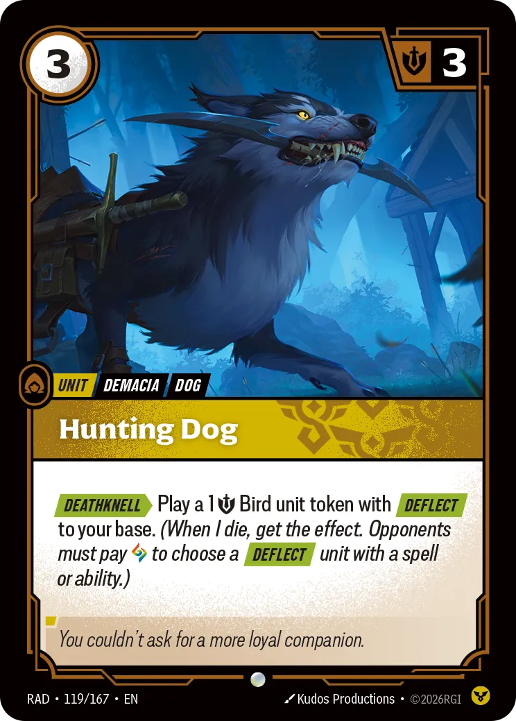 Hunting Dog — Radiance — Riftbound