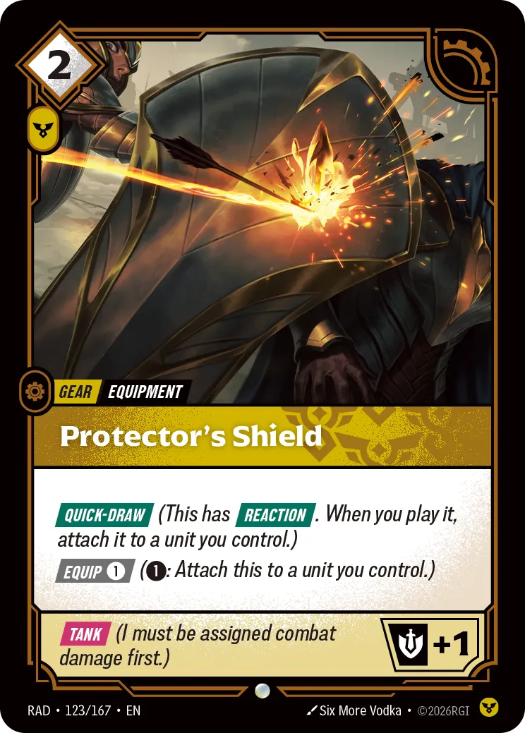 Protector's Shield — Radiance — Riftbound
