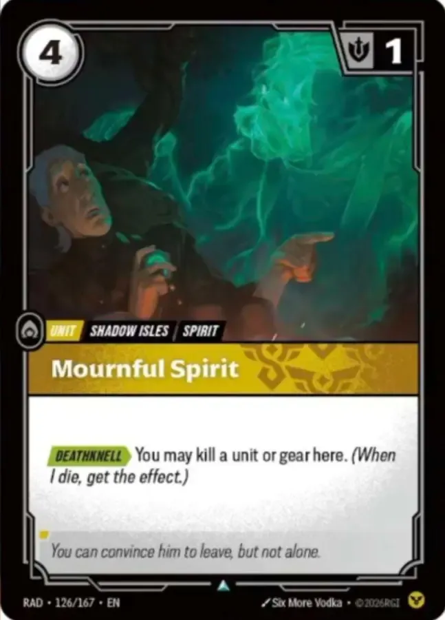 Mournful Spirit — Radiance — Riftbound