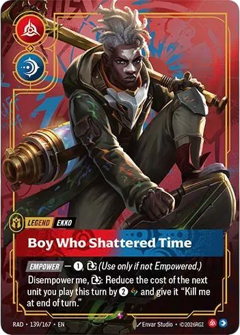 Ekko - Boy Who Shattered Time — Radiance — Riftbound