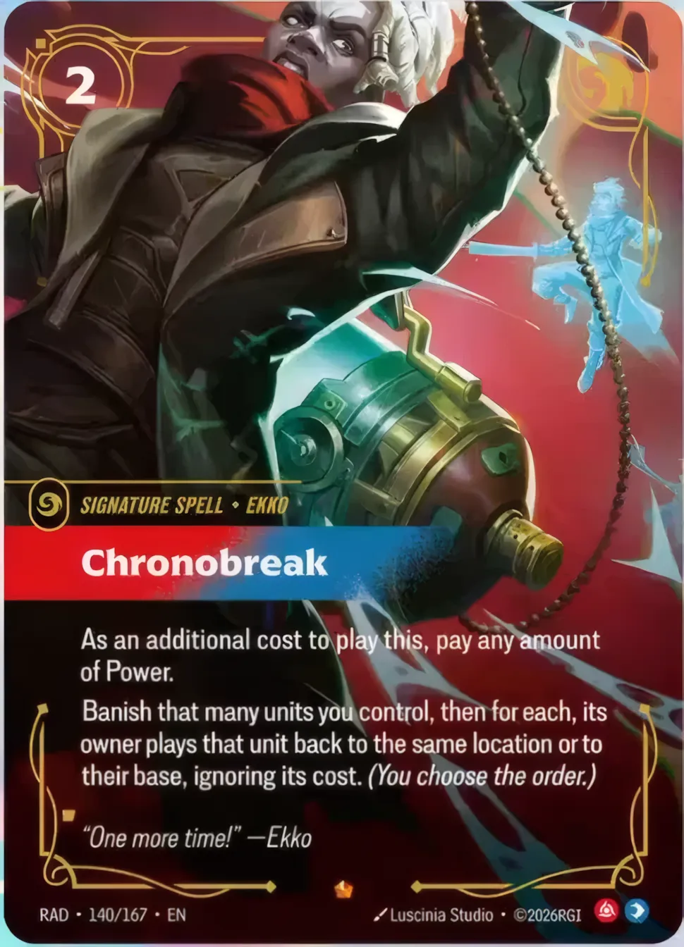 Chronobreak — Radiance — Riftbound