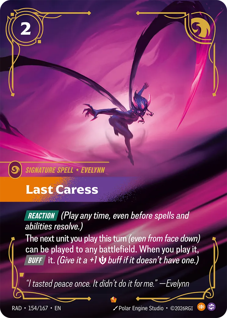 Last Caress — Radiance — Riftbound