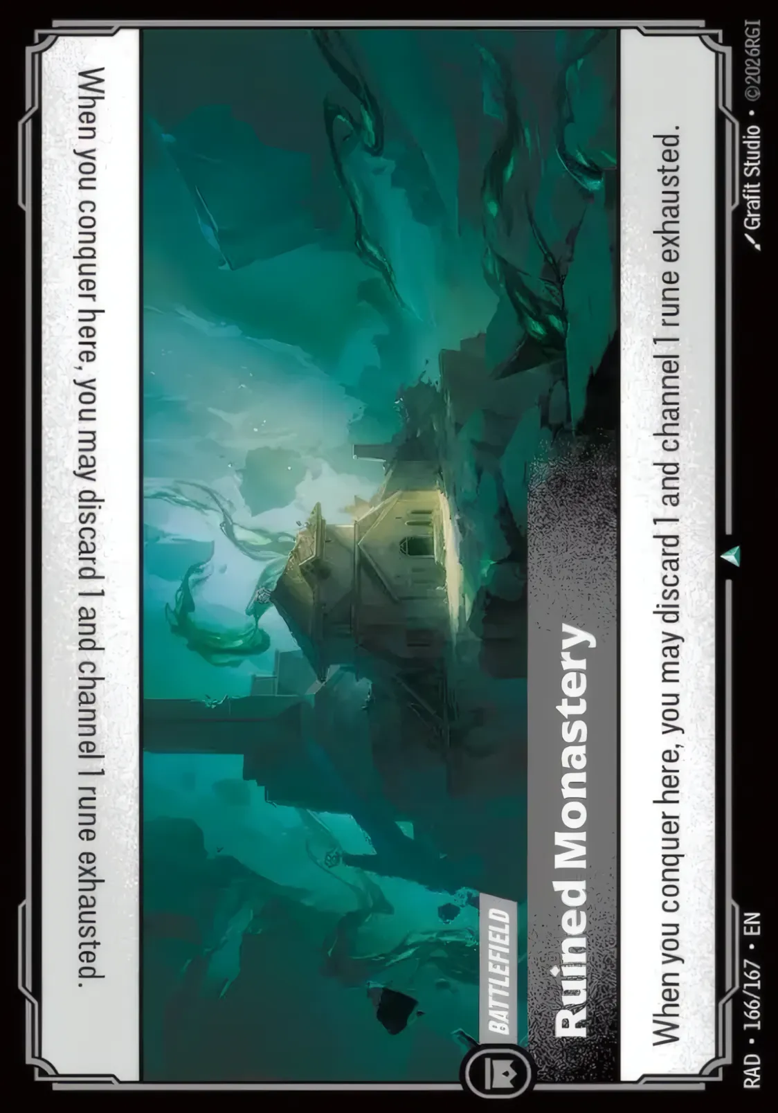 Ruined Monastery — Radiance — Riftbound