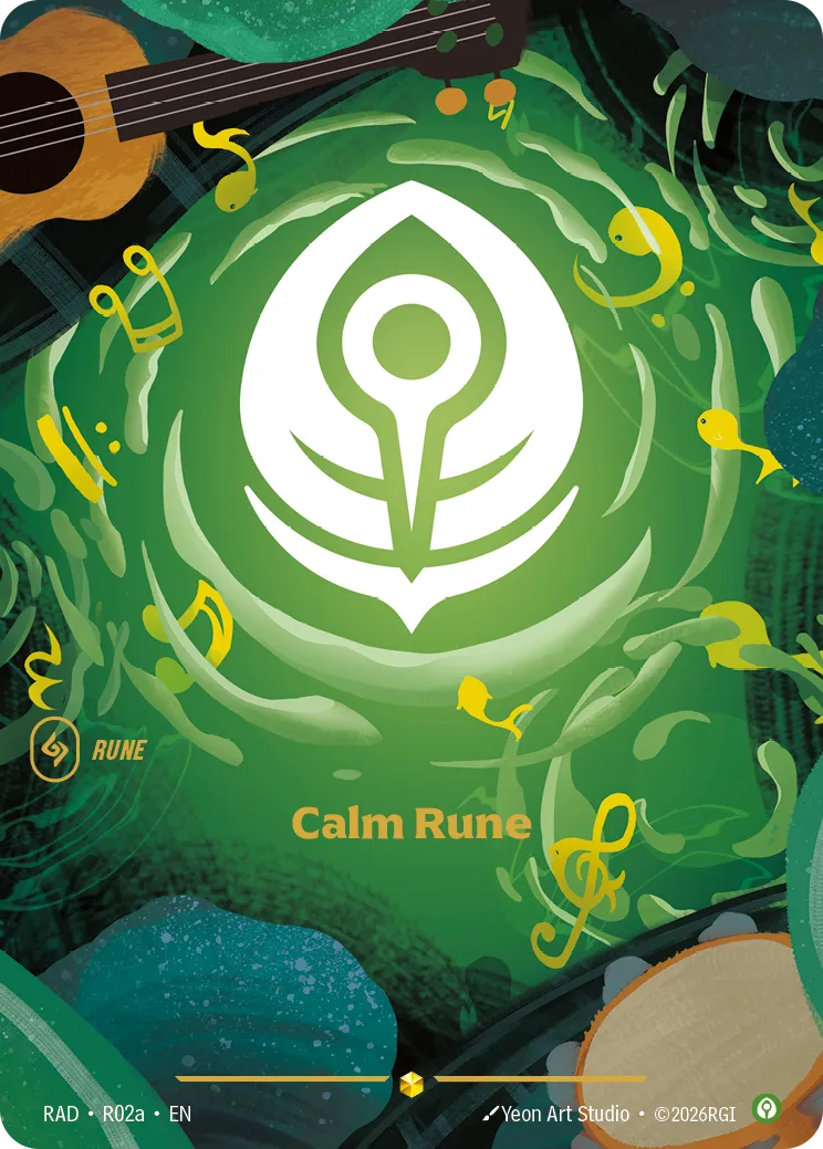 Calm Rune — Radiance — Riftbound