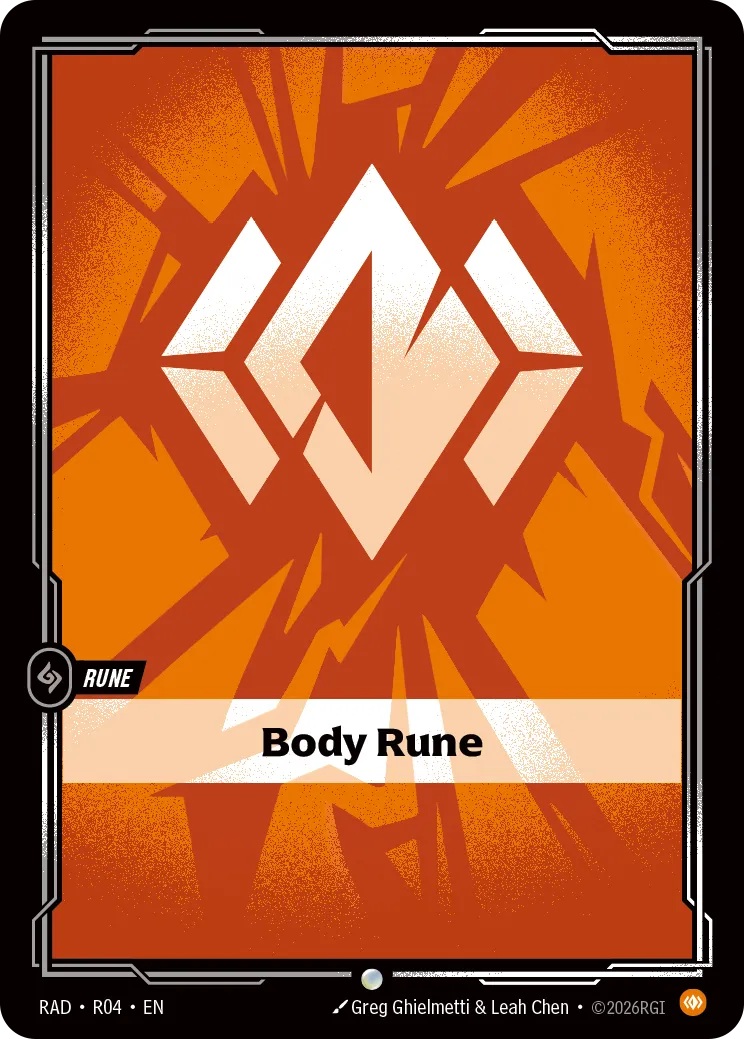 Body Rune — Radiance — Riftbound