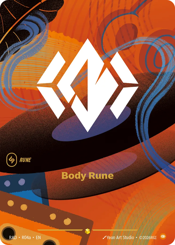 Body Rune — Radiance — Riftbound