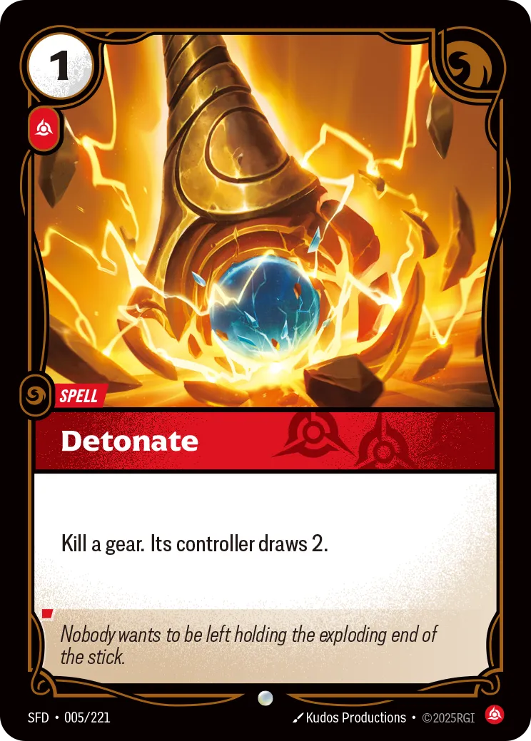 Detonate — Spiritforged — Riftbound