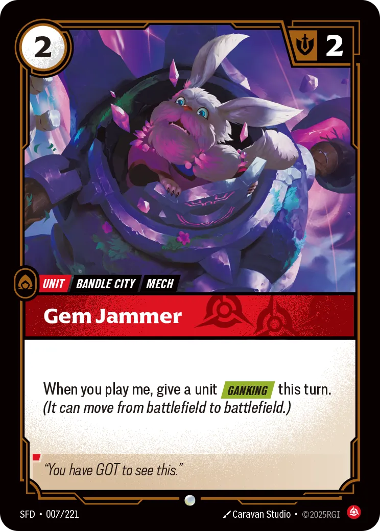 Gem Jammer — Spiritforged — Riftbound