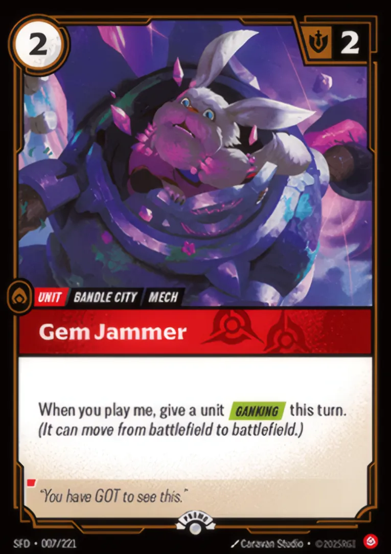 Gem Jammer — Spiritforged - Promo Cards — Riftbound