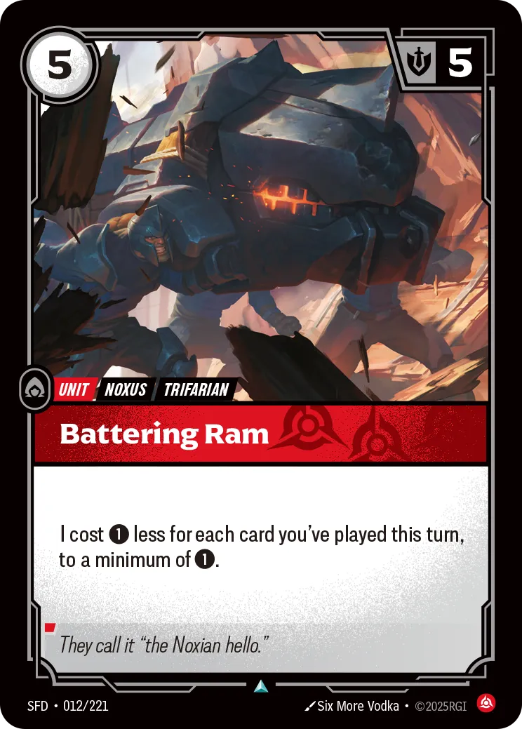 Battering Ram — Spiritforged — Riftbound