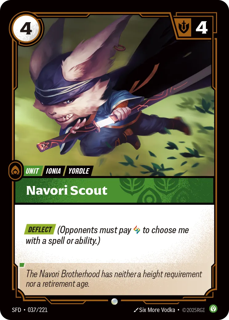 Navori Scout — Spiritforged — Riftbound
