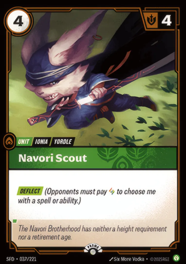 Navori Scout from Spiritforged - Promo Cards - Riftbound: League of Legends TCG