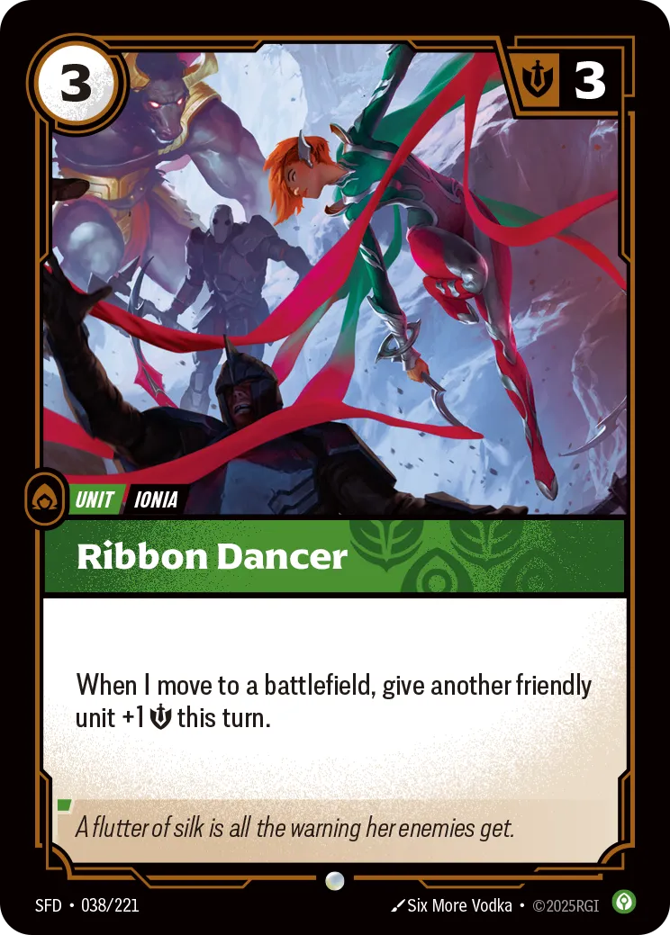 Ribbon Dancer — Spiritforged — Riftbound