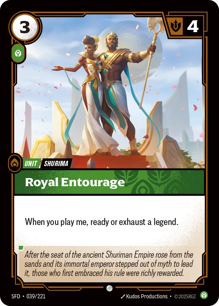 Royal Entourage — Spiritforged — Riftbound