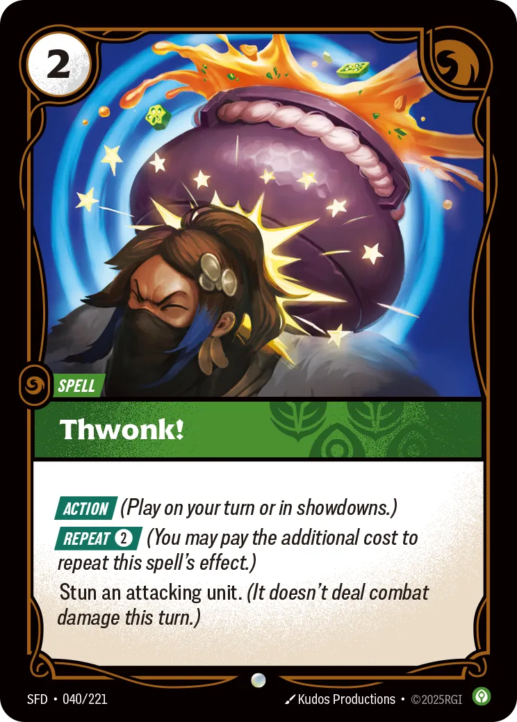 Thwonk! — Spiritforged — Riftbound