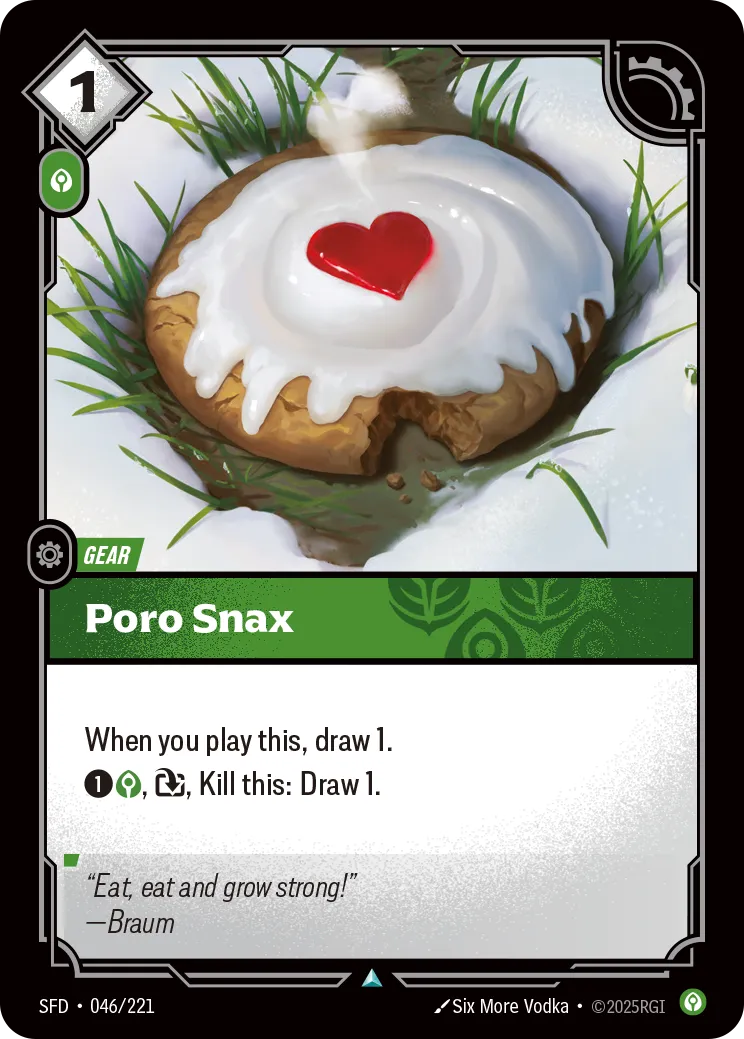 Poro Snax — Spiritforged — Riftbound