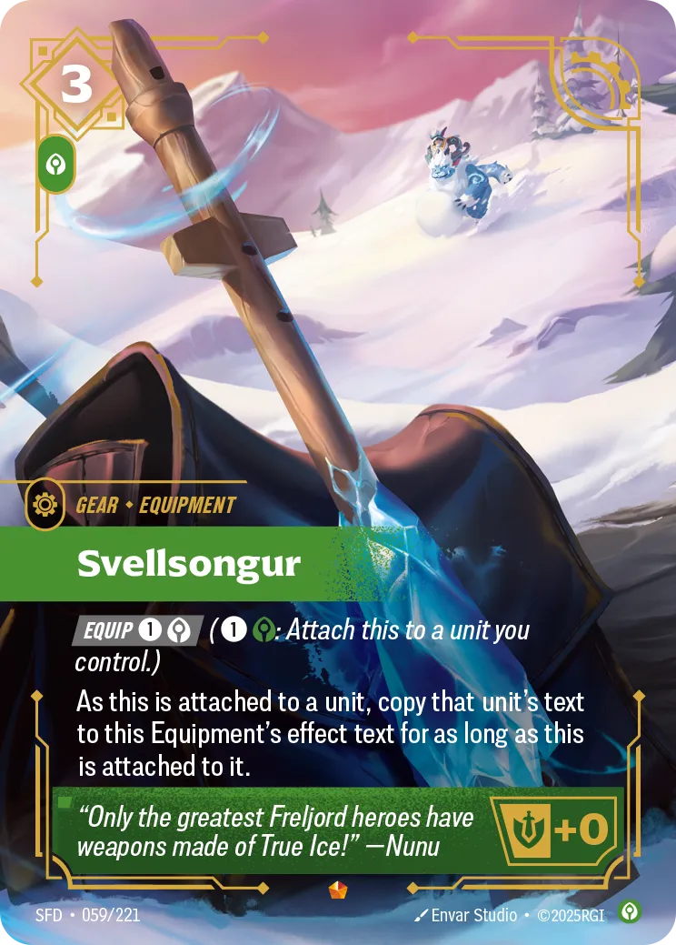 Svellsongur — Spiritforged — Riftbound