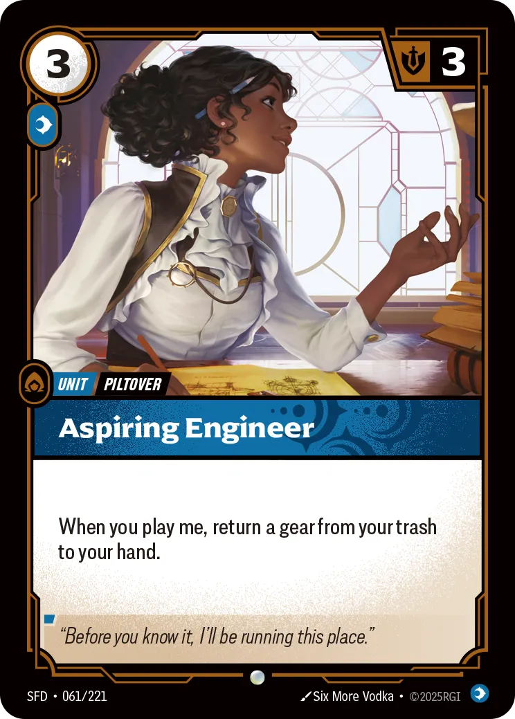 Aspiring Engineer — Spiritforged — Riftbound