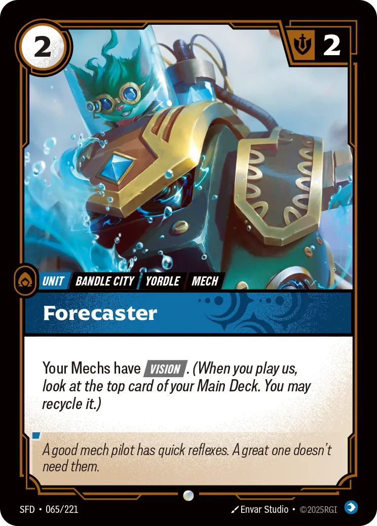 Forecaster — Spiritforged — Riftbound