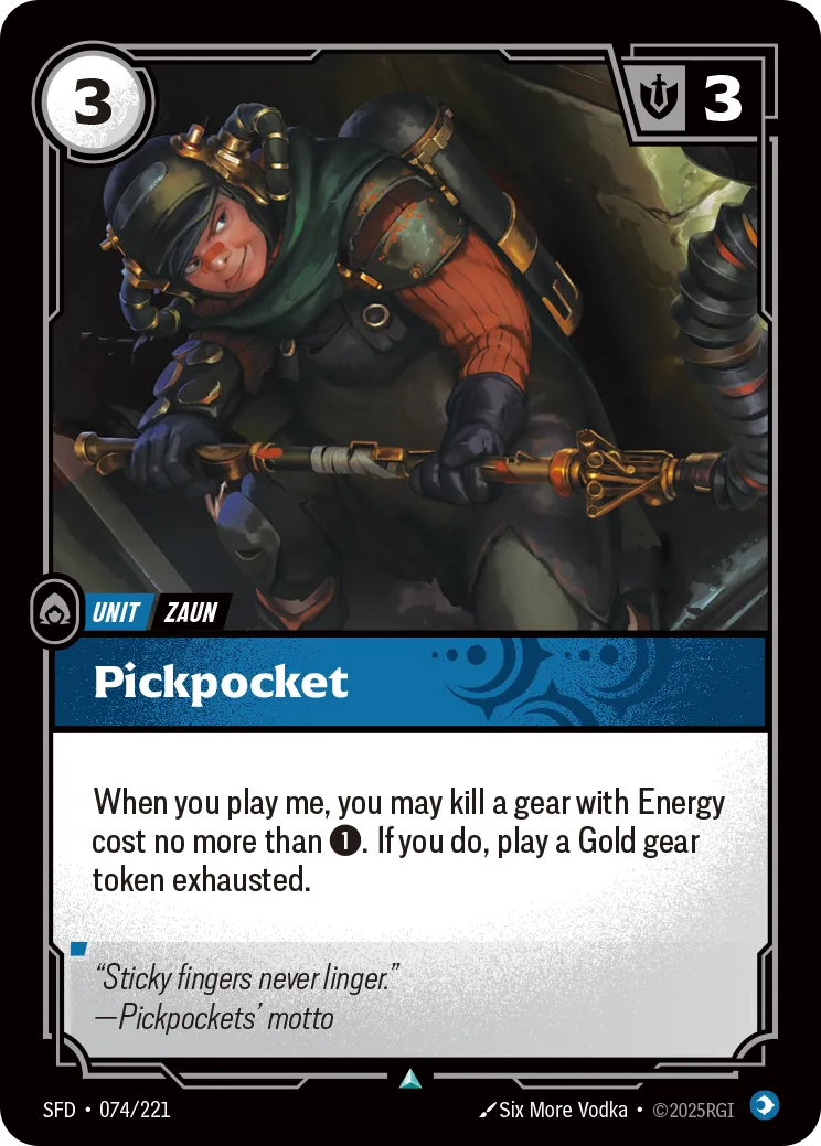 Pickpocket — Spiritforged — Riftbound