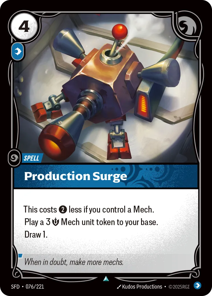 Production Surge — Spiritforged — Riftbound