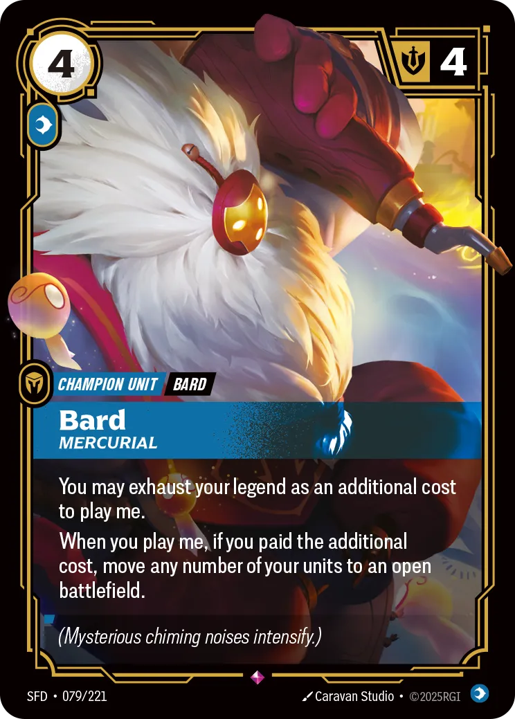 Bard - Mercurial — Spiritforged — Riftbound