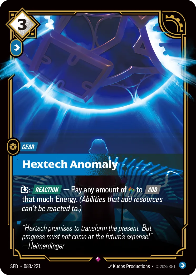 Hextech Anomaly — Spiritforged — Riftbound