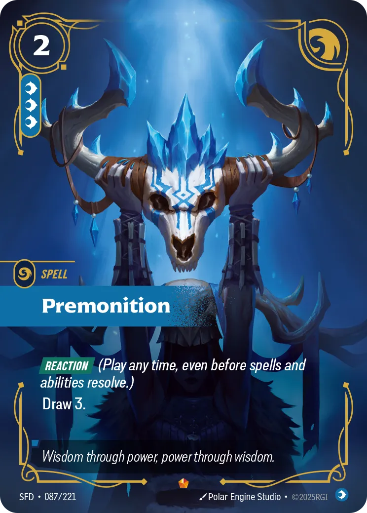 Premonition — Spiritforged — Riftbound