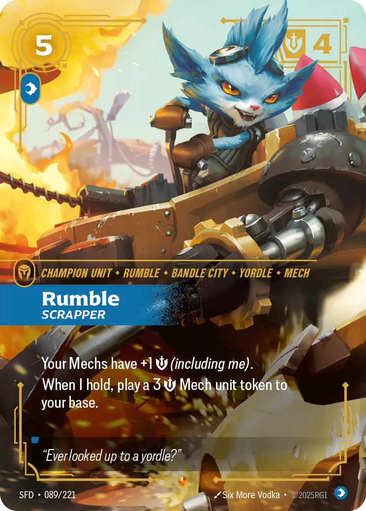 Rumble - Scrapper — Spiritforged — Riftbound