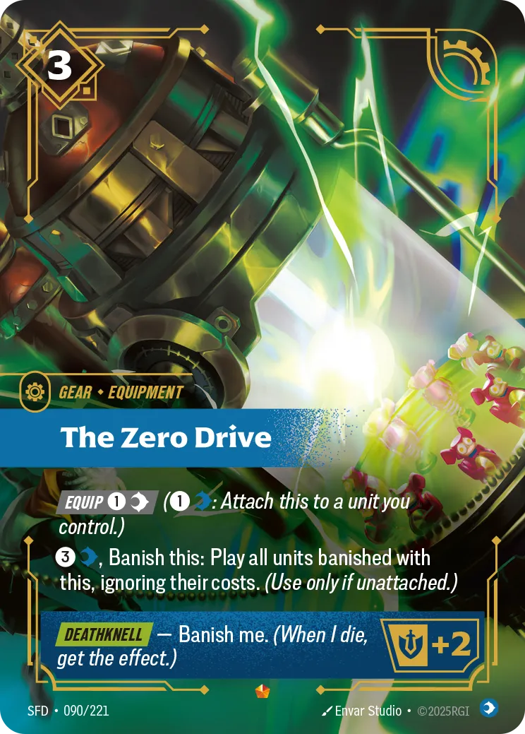 The Zero Drive — Spiritforged — Riftbound