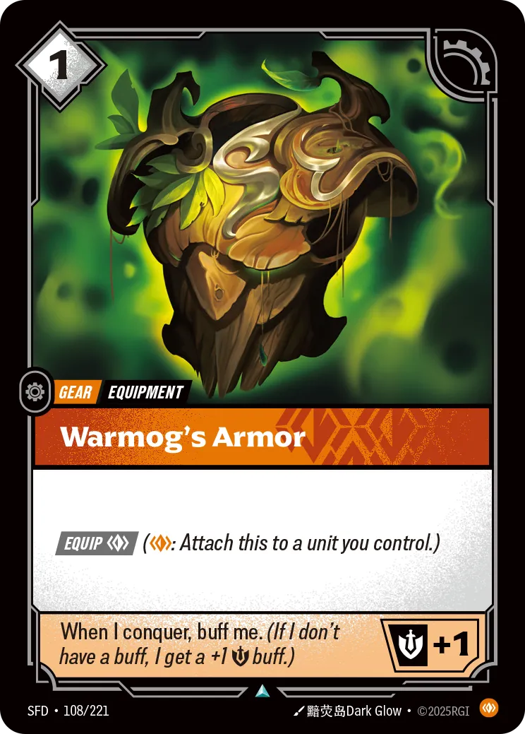Warmog's Armor — Spiritforged — Riftbound