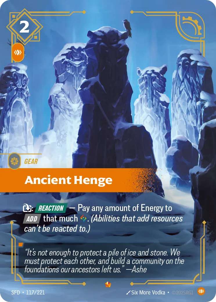 Ancient Henge — Spiritforged — Riftbound