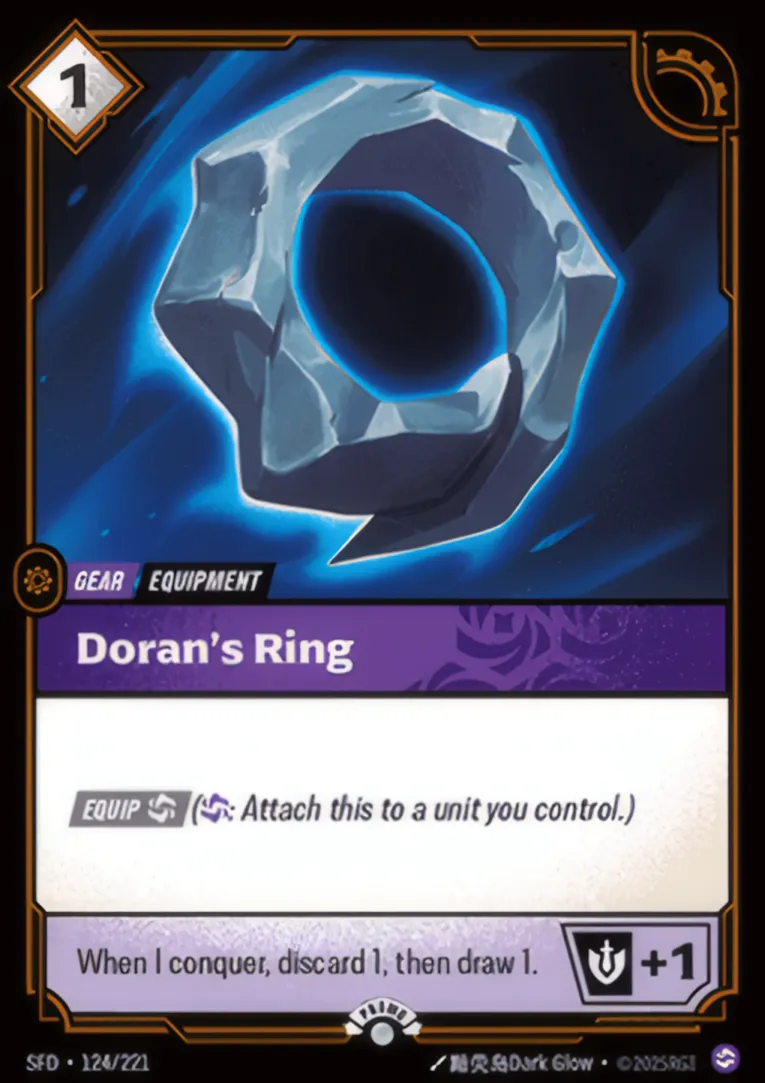 Doran's Ring — Spiritforged - Promo Cards — Riftbound