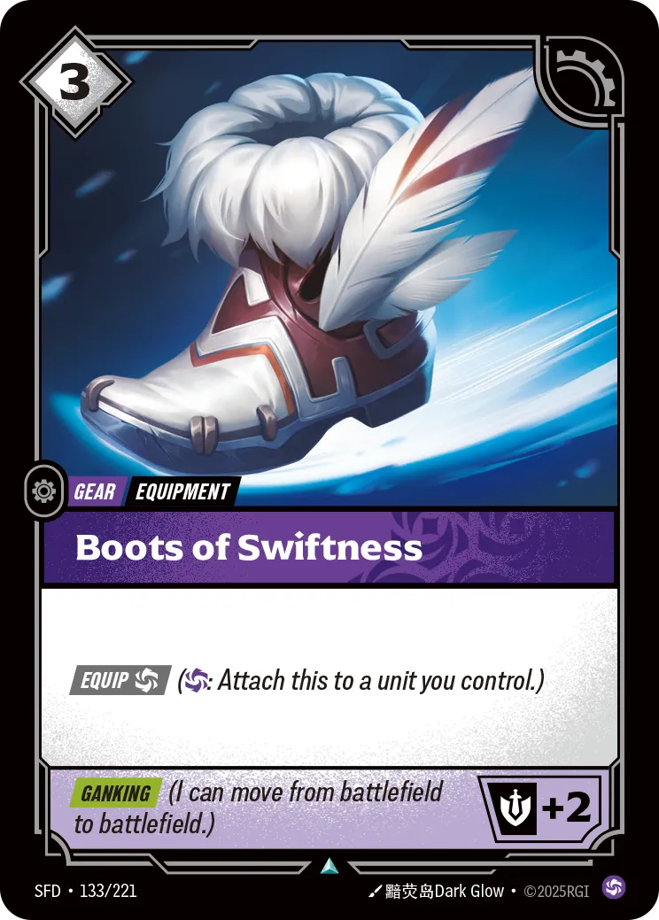 Boots of Swiftness — Spiritforged — Riftbound