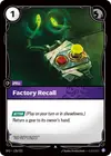 Product image for Factory Recall