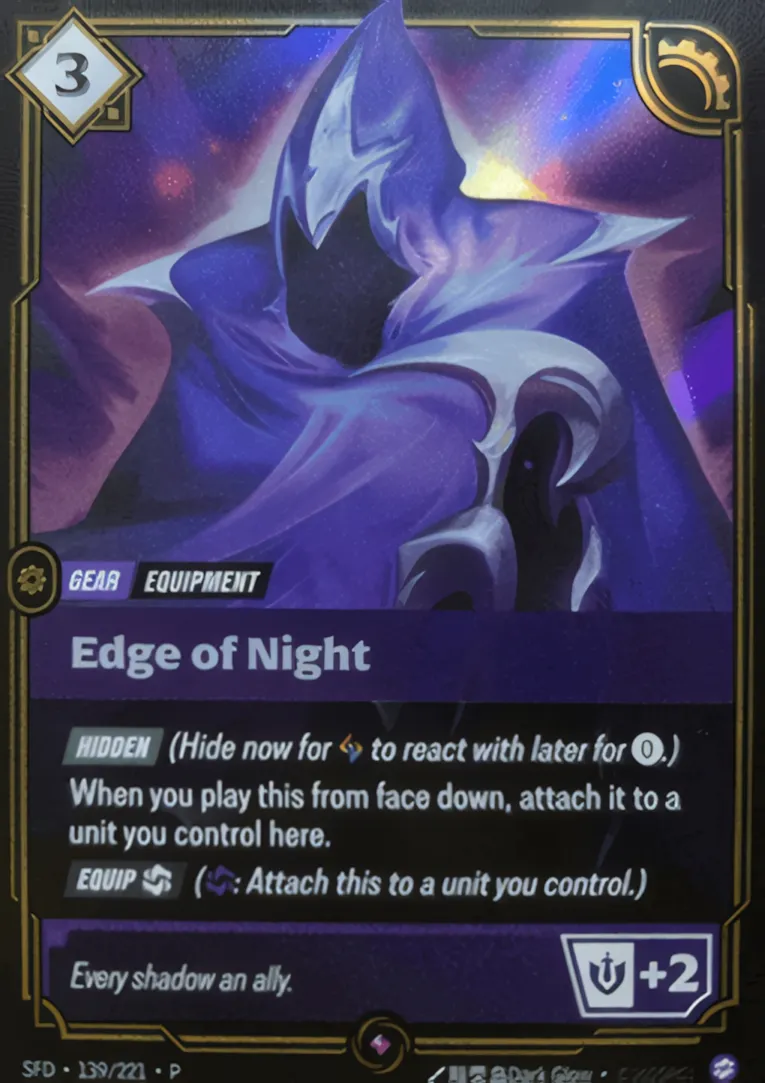 Edge of Night — Spiritforged - Promo Cards — Riftbound