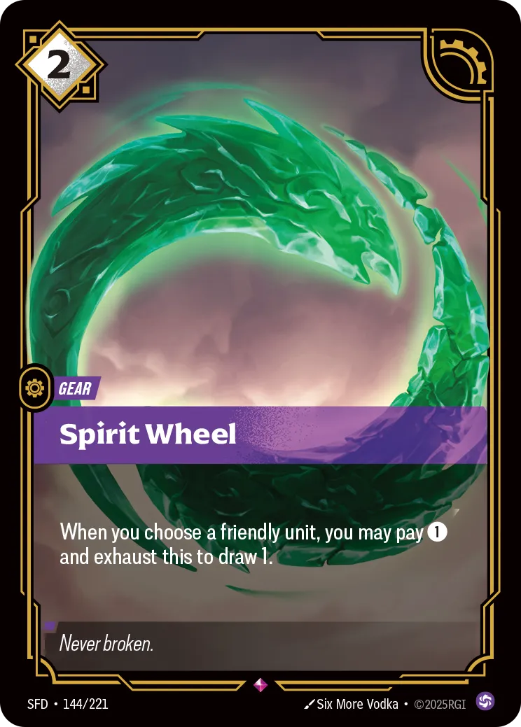 Spirit Wheel — Spiritforged — Riftbound
