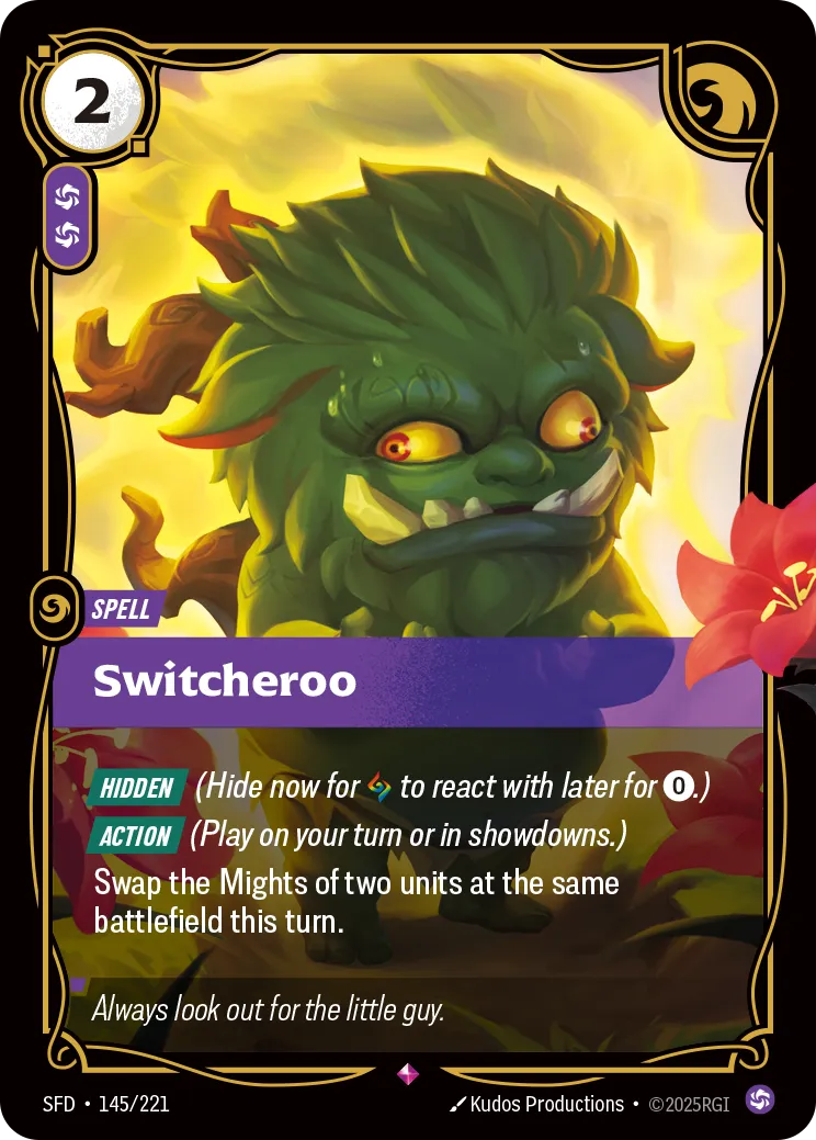 Switcheroo — Spiritforged — Riftbound