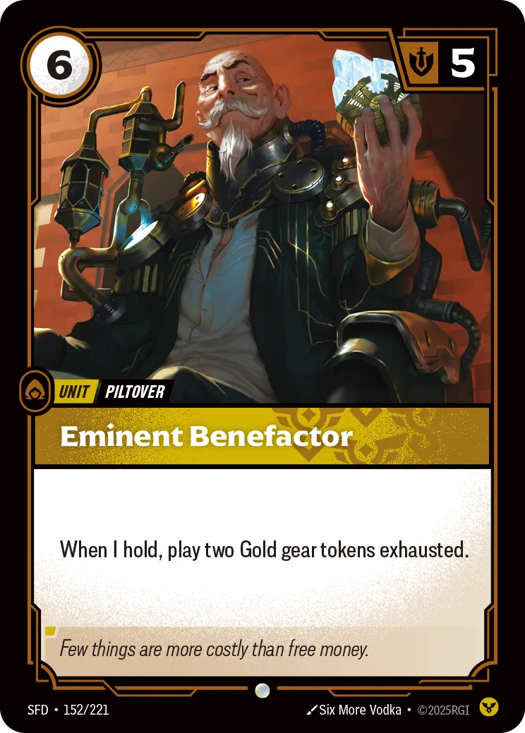 Eminent Benefactor — Spiritforged — Riftbound