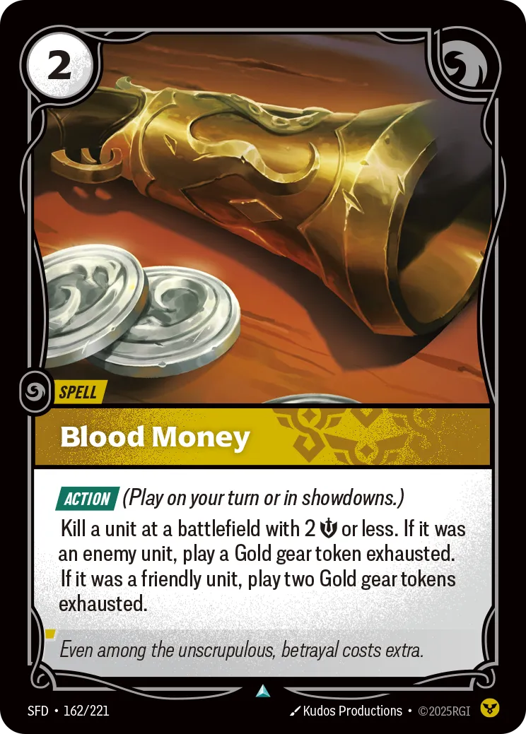 Blood Money — Spiritforged — Riftbound