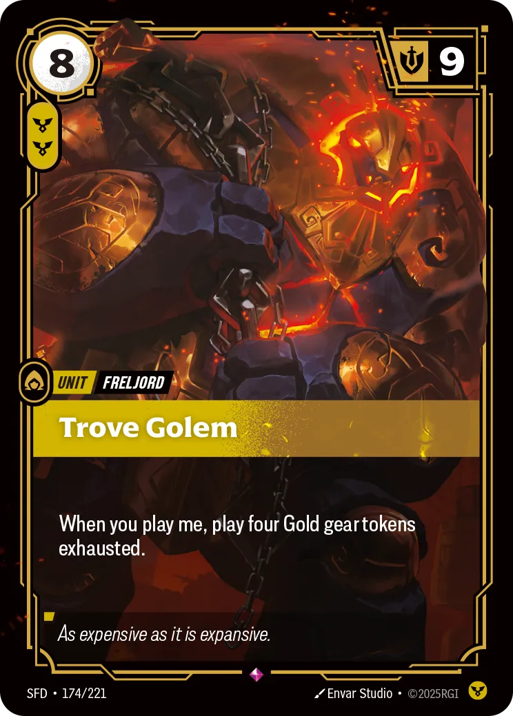 Trove Golem — Spiritforged — Riftbound