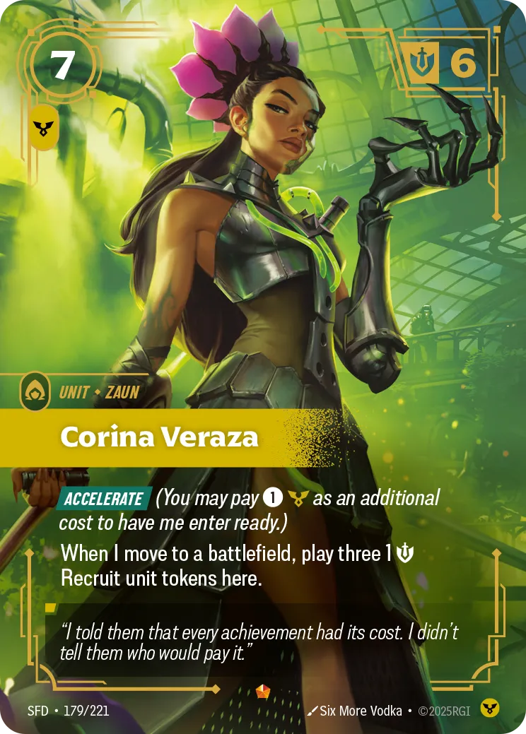 Corina Veraza — Spiritforged — Riftbound