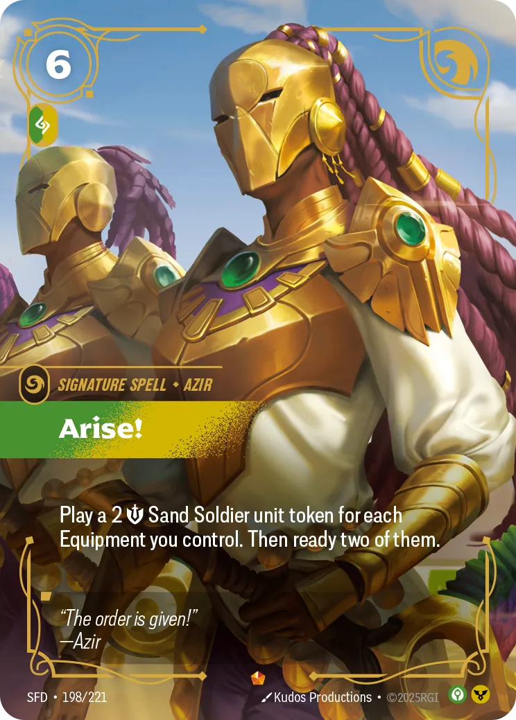 Arise! — Spiritforged — Riftbound: League of Legends TCG